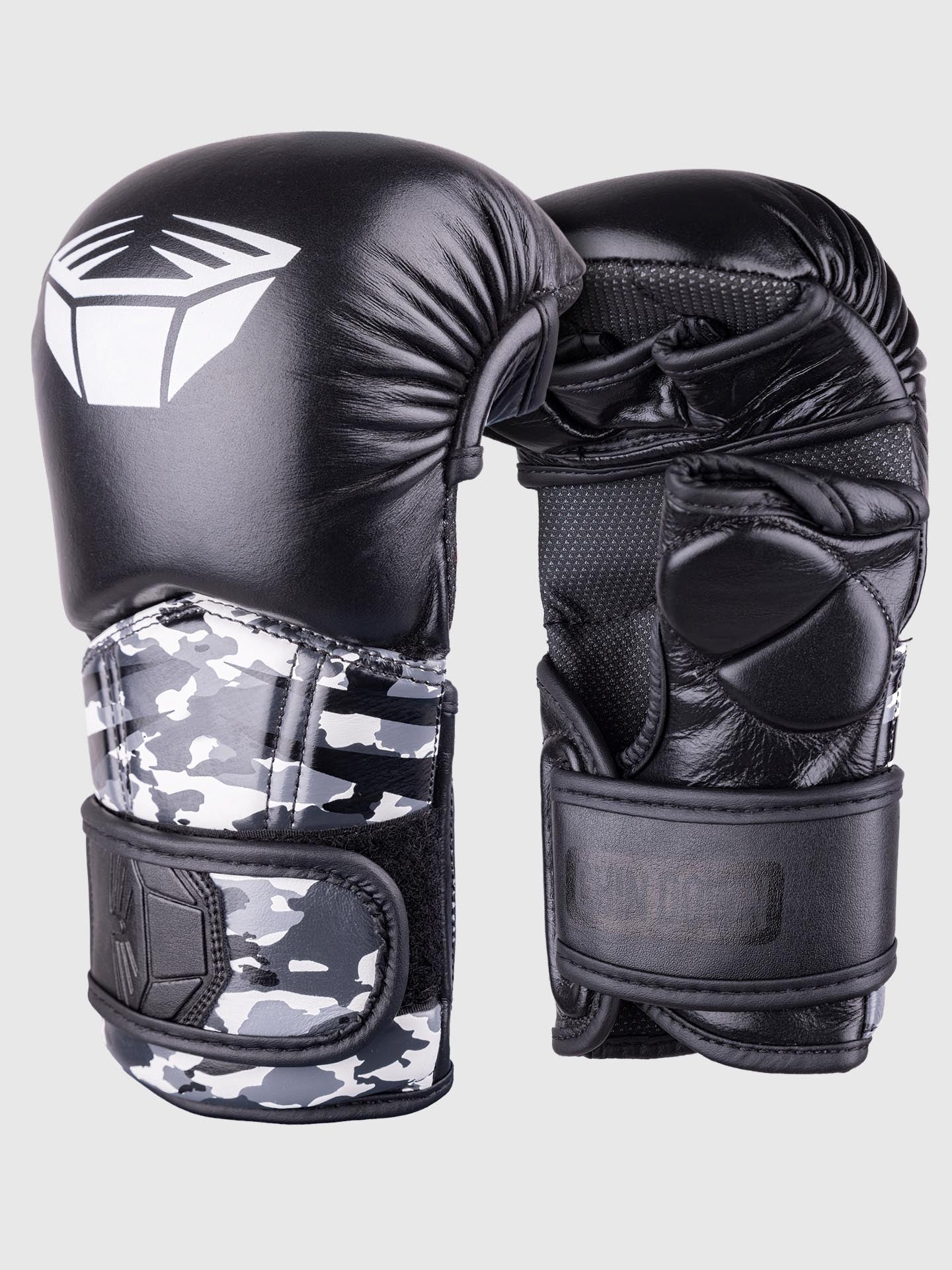 RINGLIFE MMA Sparring Handschuhe, Unit, schwarz-camo S