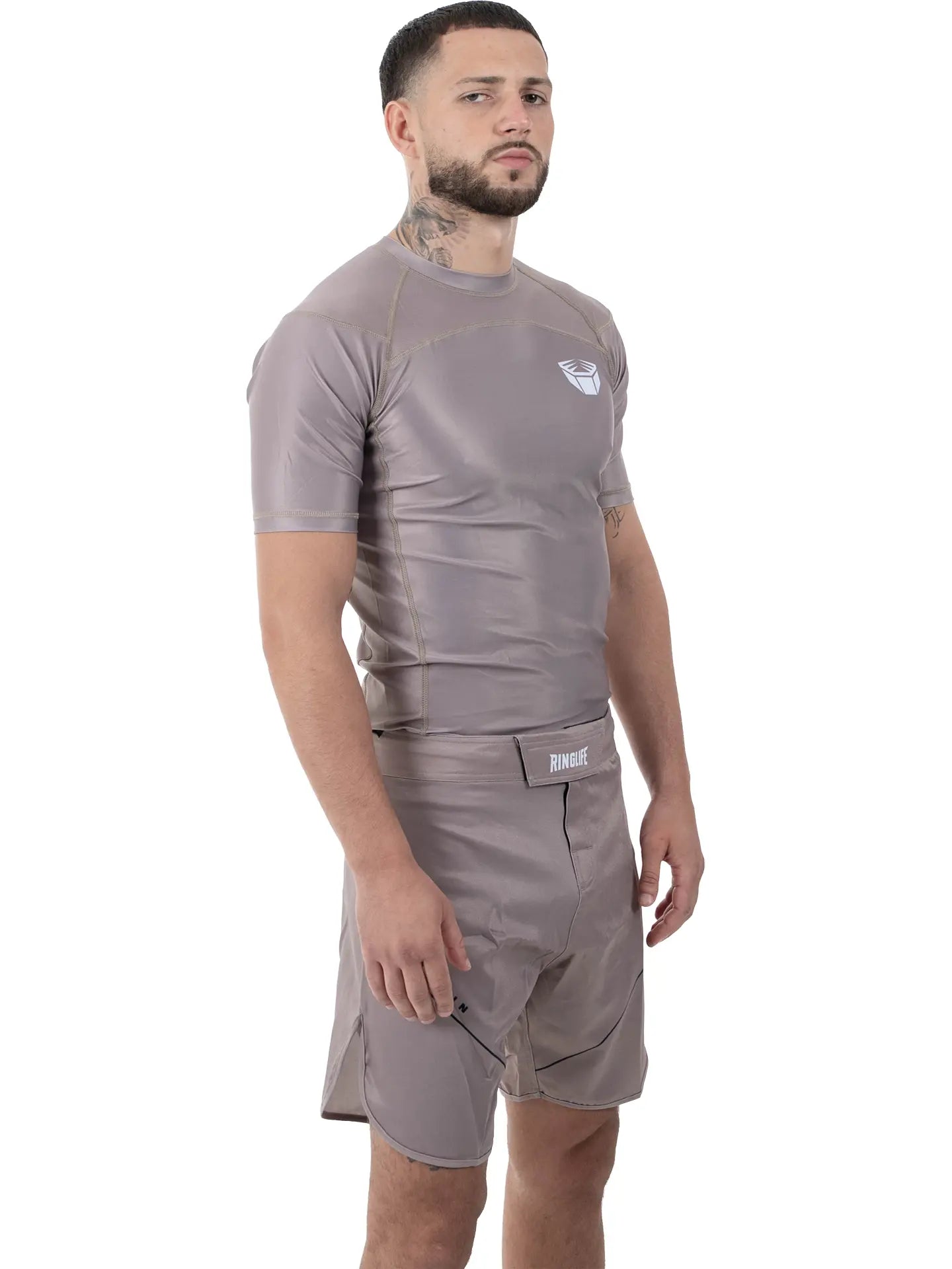 RINGLIFE Rashguard S/S, Origin, grau