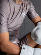RINGLIFE Rashguard S/S, Origin, grau