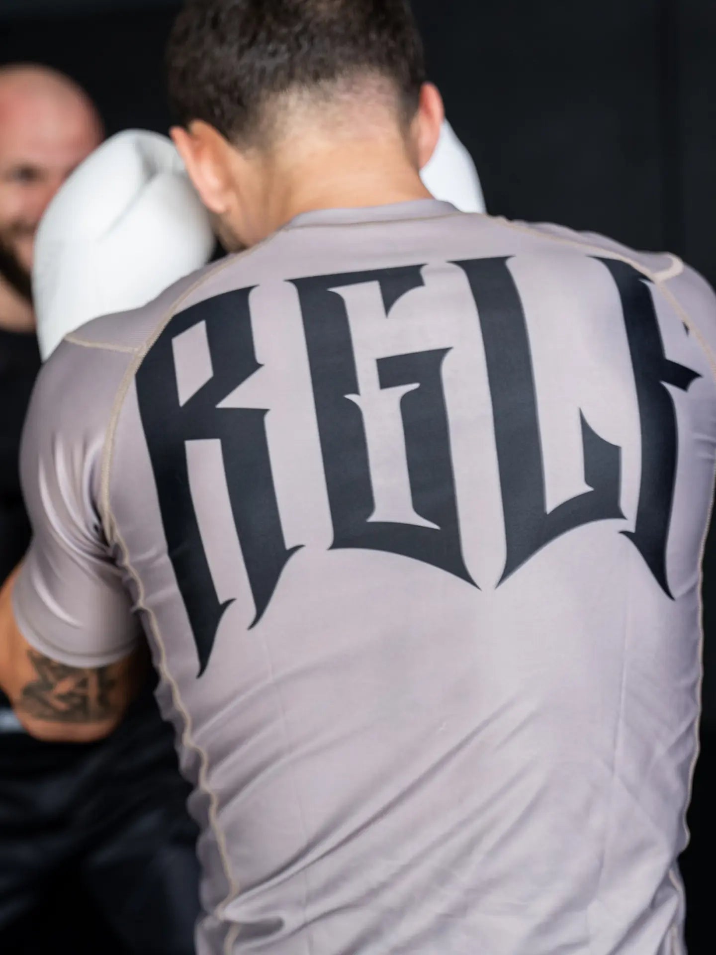 RINGLIFE Rashguard S/S, Origin, grau