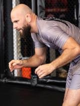 RINGLIFE Rashguard S/S, Origin, grau