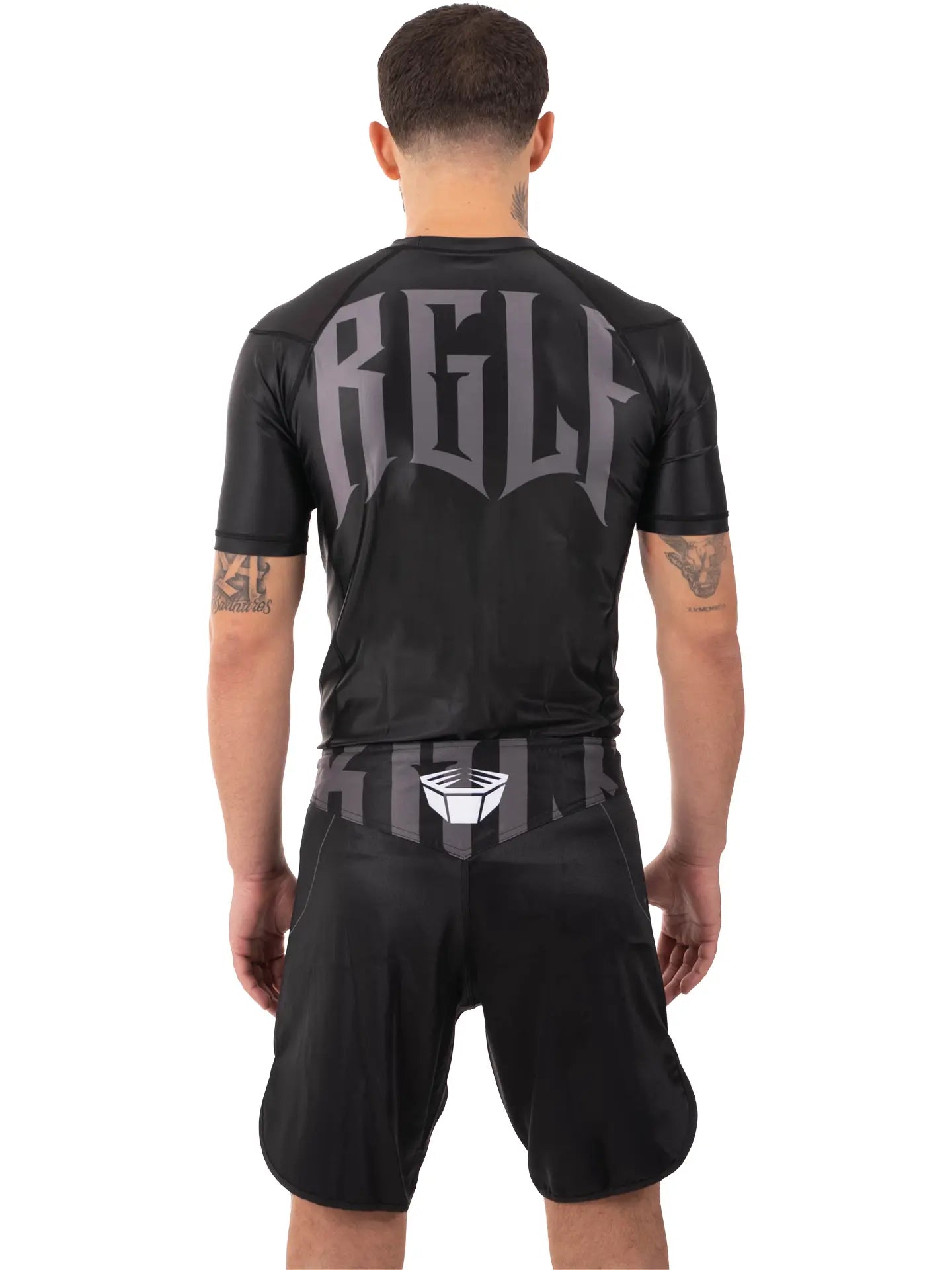 RINGLIFE Rashguard S/S, Origin, schwarz