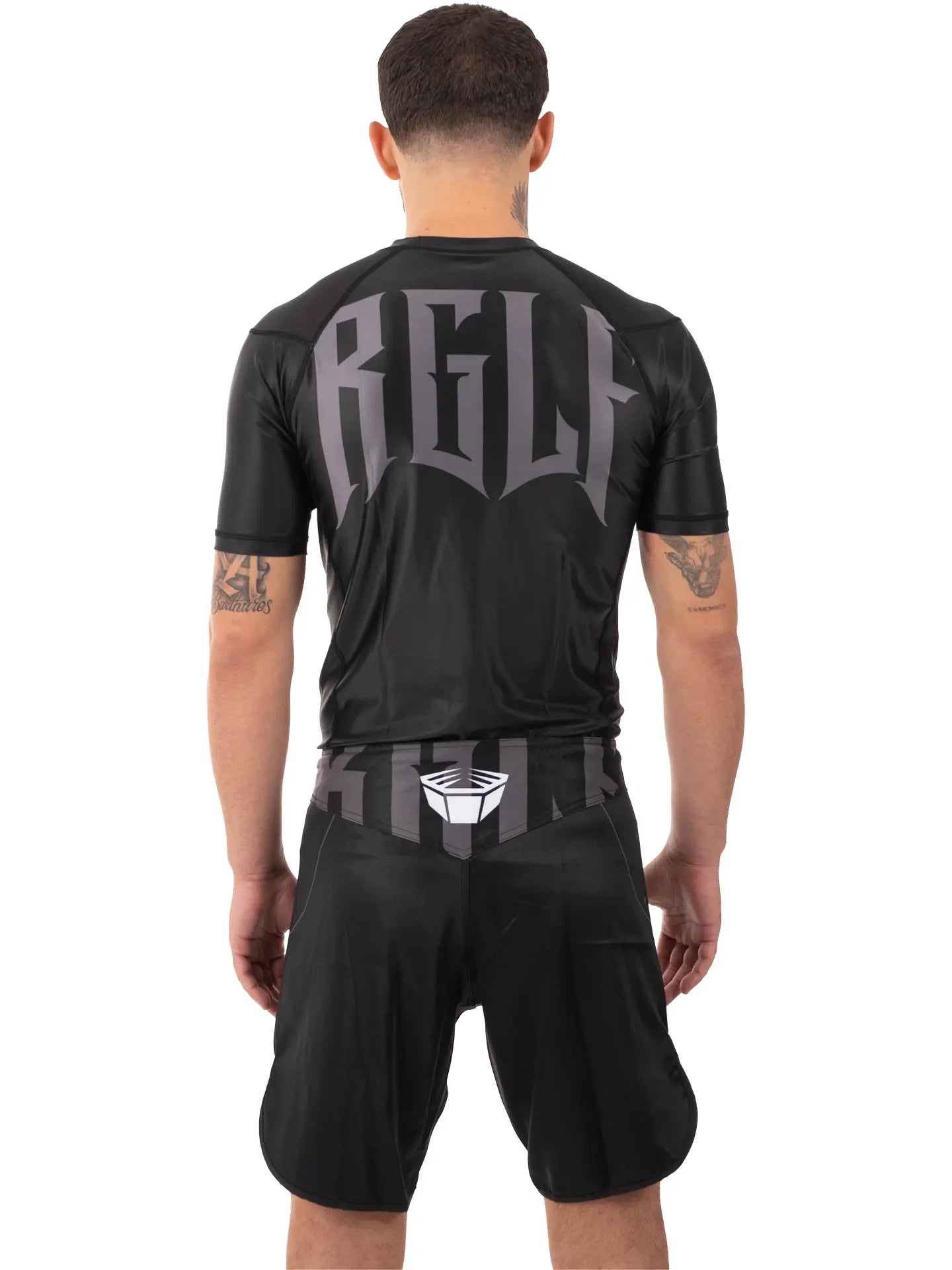 RINGLIFE Rashguard S/S, Origin, schwarz