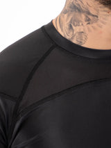 RINGLIFE Rashguard S/S, Origin, schwarz