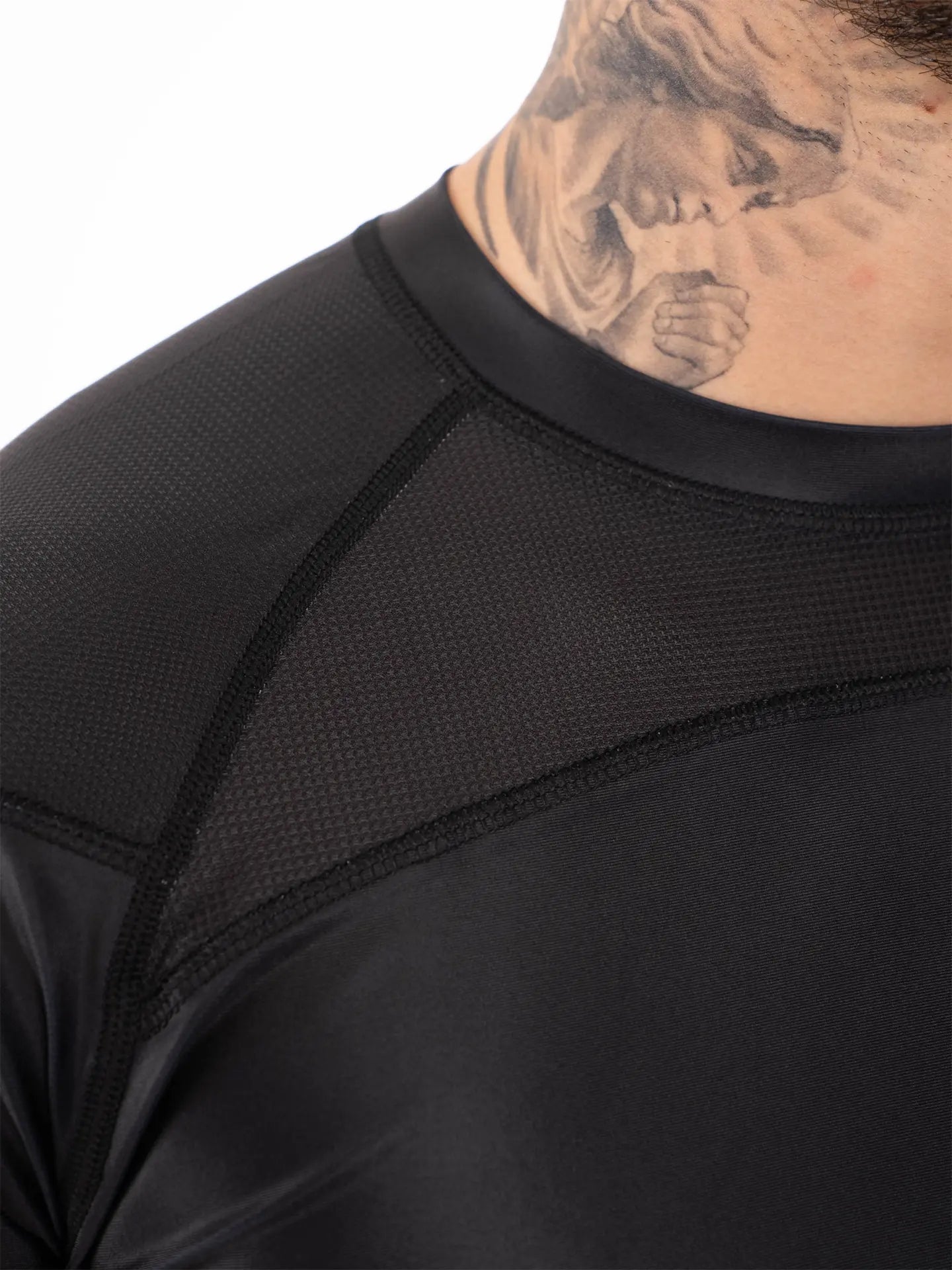 RINGLIFE Rashguard S/S, Origin, schwarz