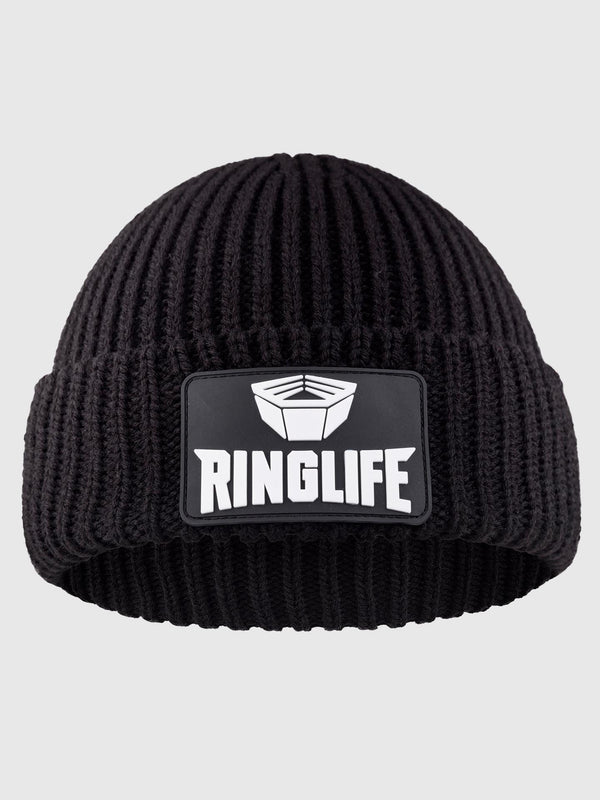 RINGLIFE Beanie, Logo, schwarz