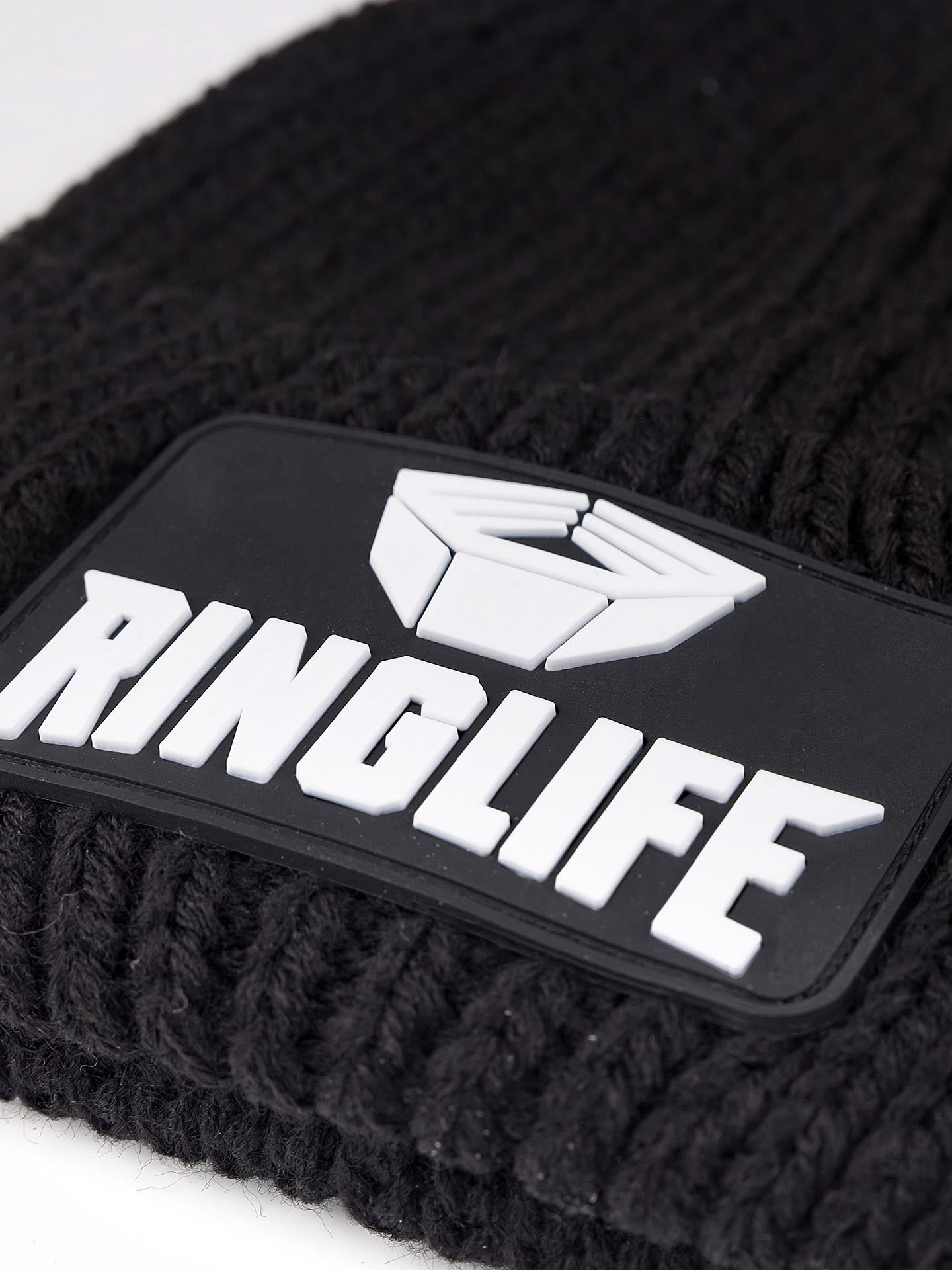 RINGLIFE Beanie, Logo, schwarz