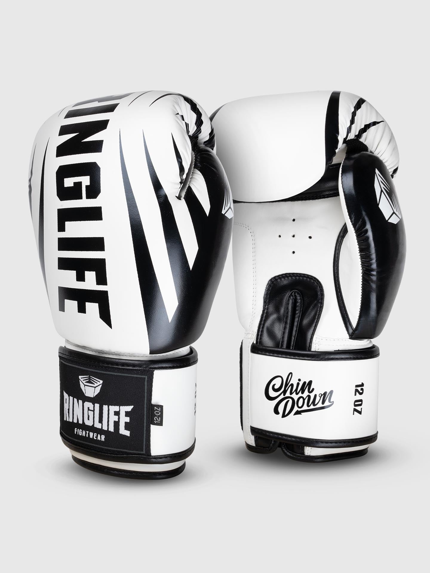 RINGLIFE Boxhandschuhe - No.1 weiß-schwarz