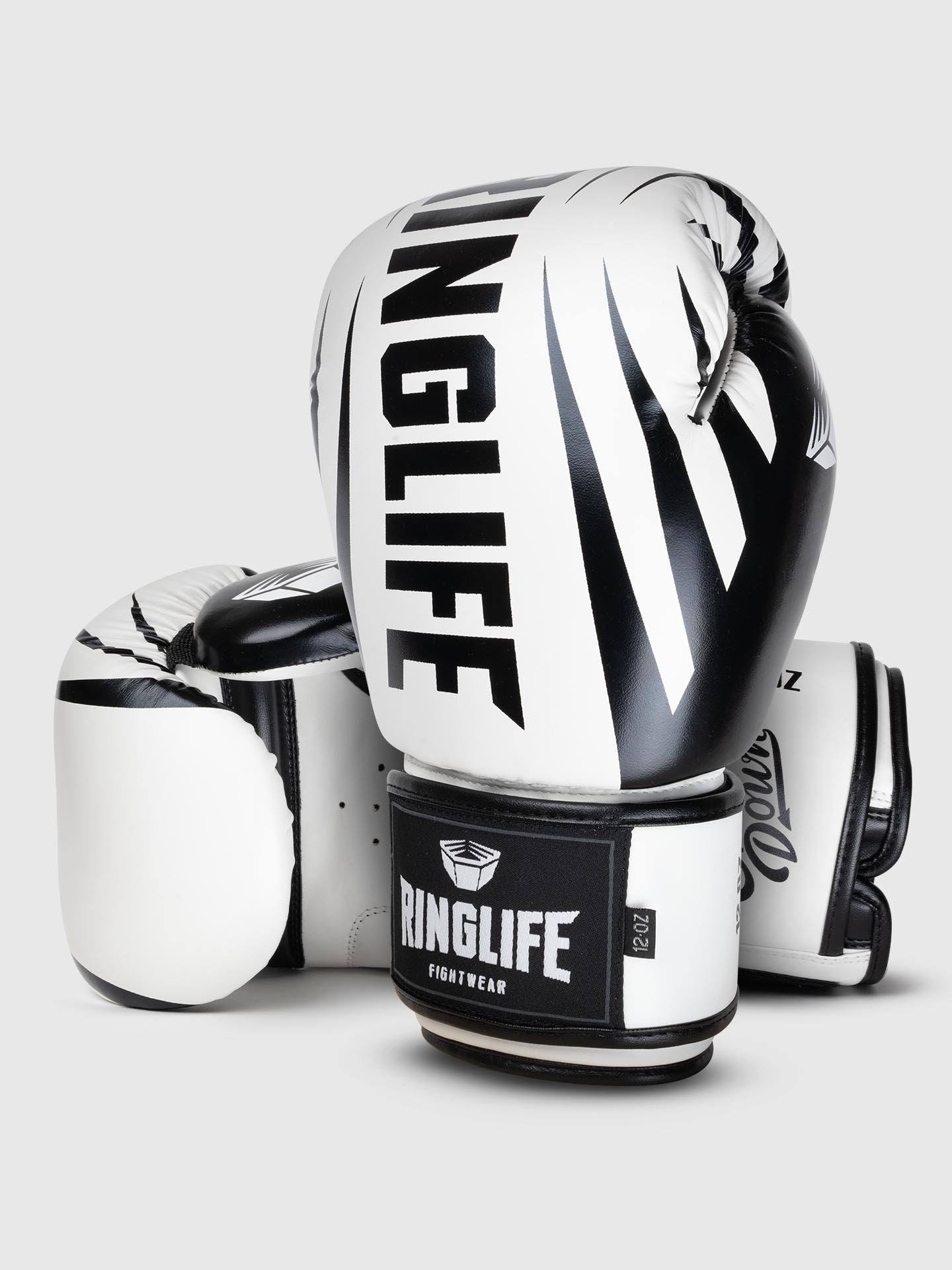 RINGLIFE Boxhandschuhe - No.1 weiß-schwarz