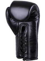 RINGLIFE Boxhandschuhe, Pro Laces, schwarz-matt
