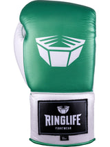 RINGLIFE Boxhandschuhe, Pro Laces, grün-weiß