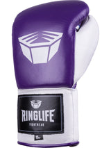 RINGLIFE Boxhandschuhe, Pro Laces, lila-weiß