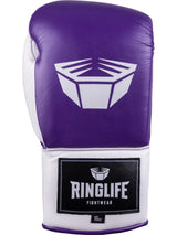 RINGLIFE Boxhandschuhe, Pro Laces, lila-weiß