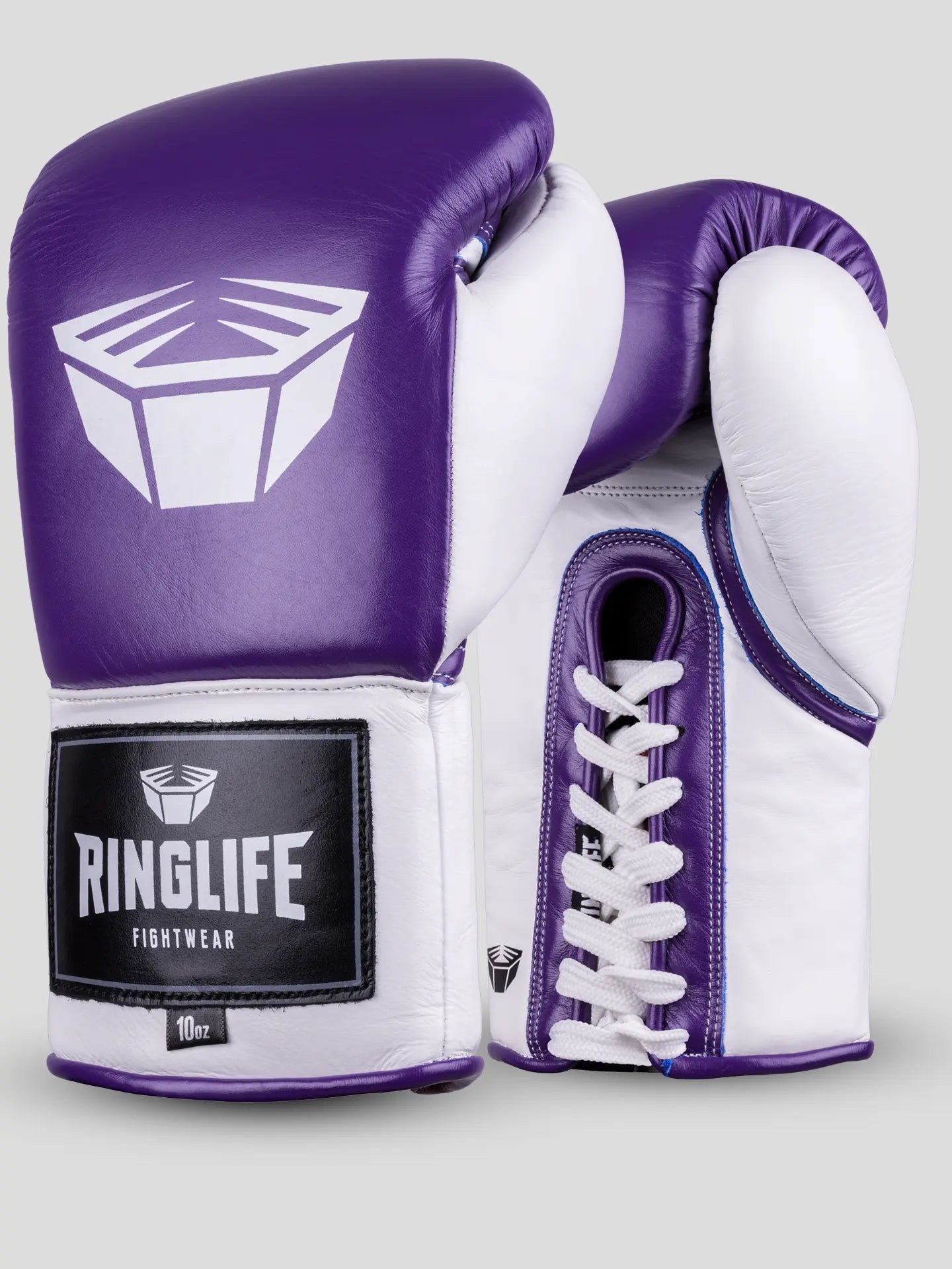 RINGLIFE Boxhandschuhe, Pro Laces, lila-weiß