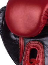 RINGLIFE Boxhandschuhe, Pro Laces, rot-schwarz