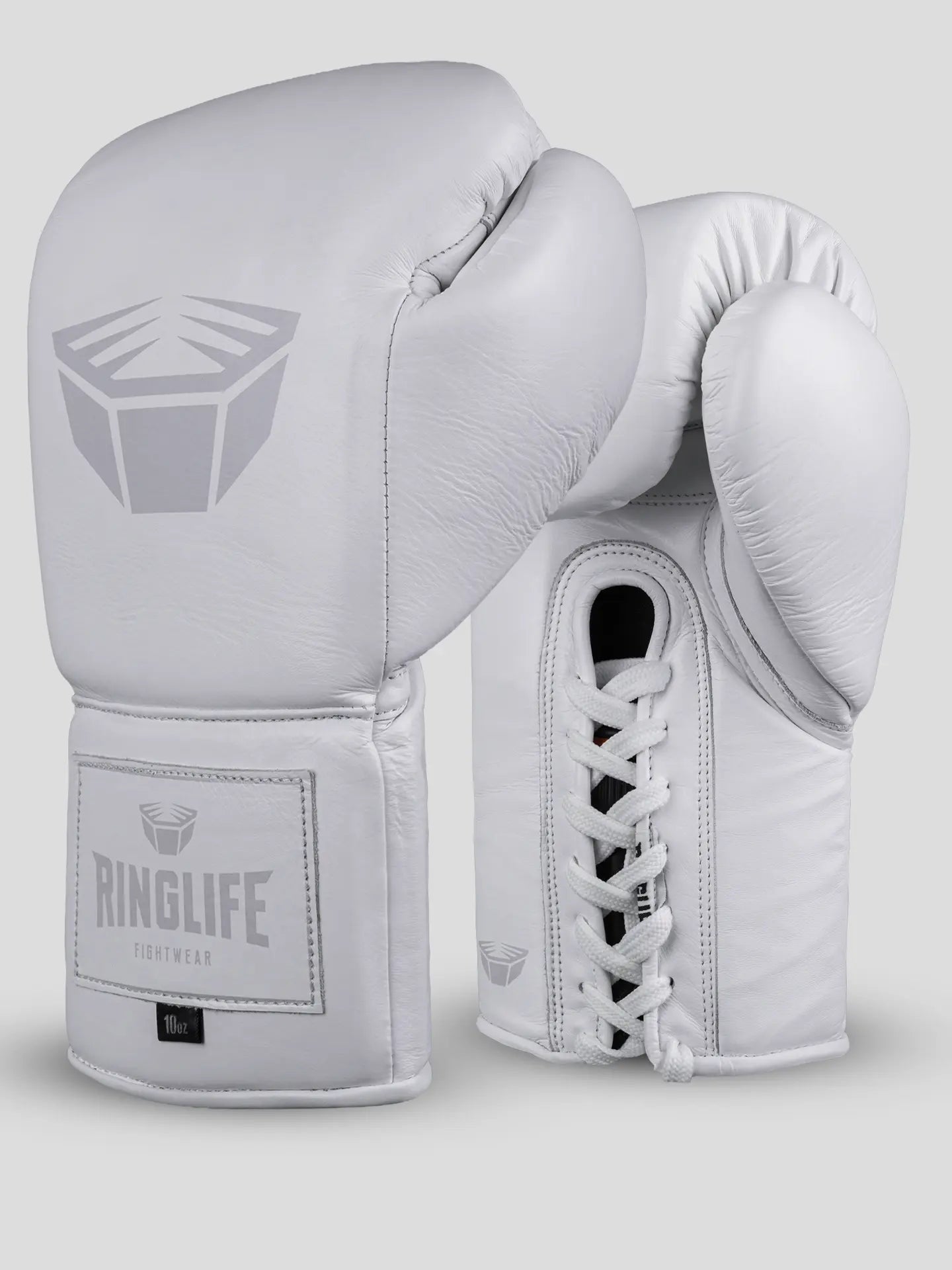 RINGLIFE Boxhandschuhe, Pro Laces, weiß