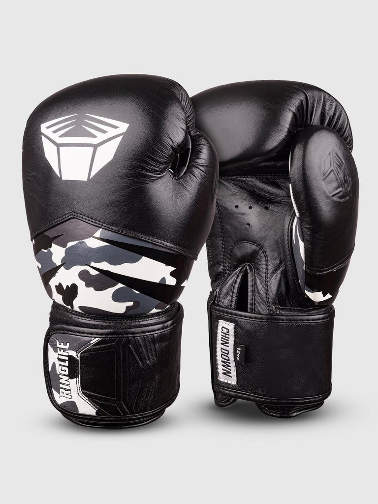 RINGLIFE Boxhandschuhe, Unit, schwarz-camo