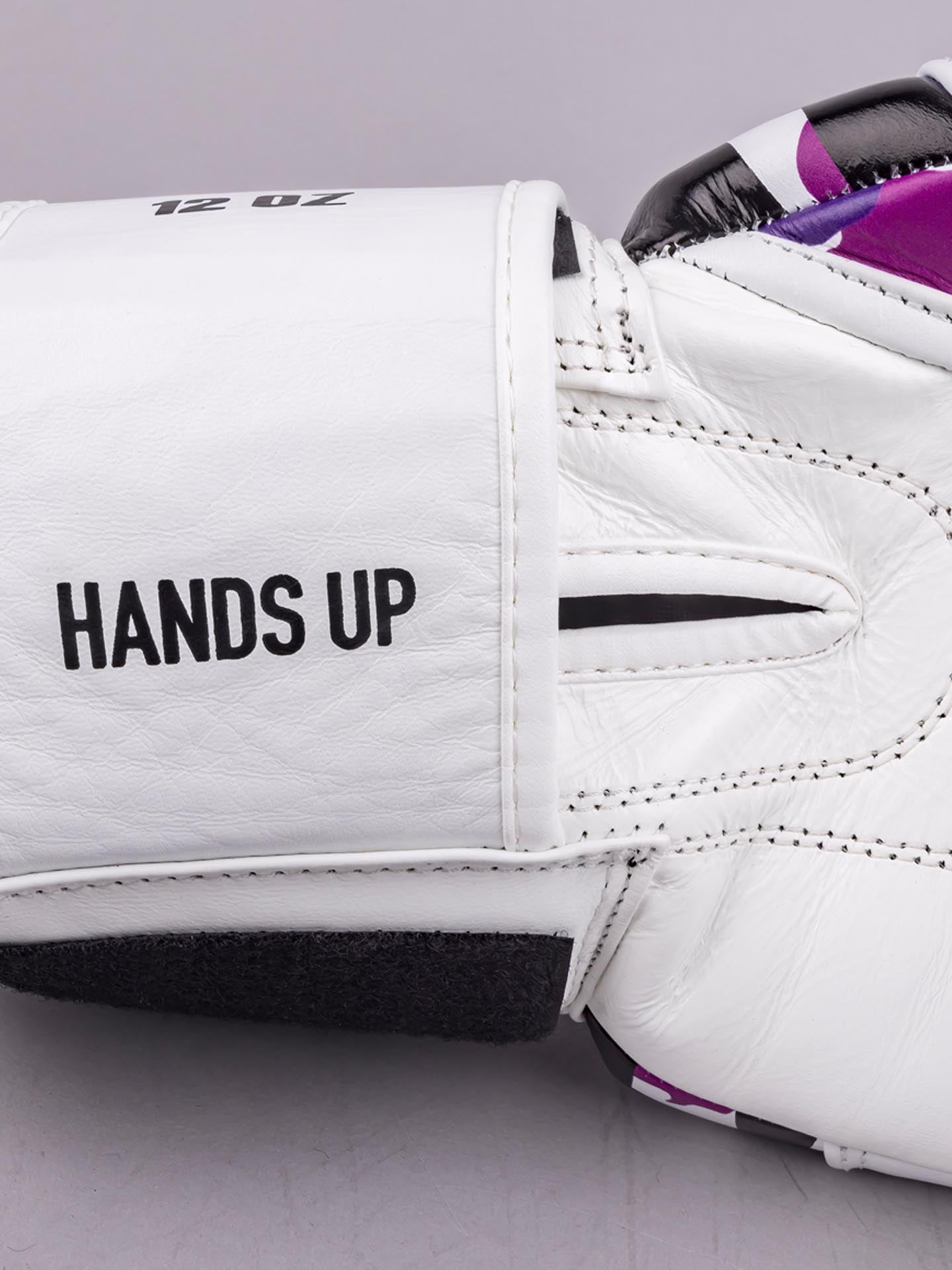 RINGLIFE Boxhandschuhe, Unit, weiß-lila-camo