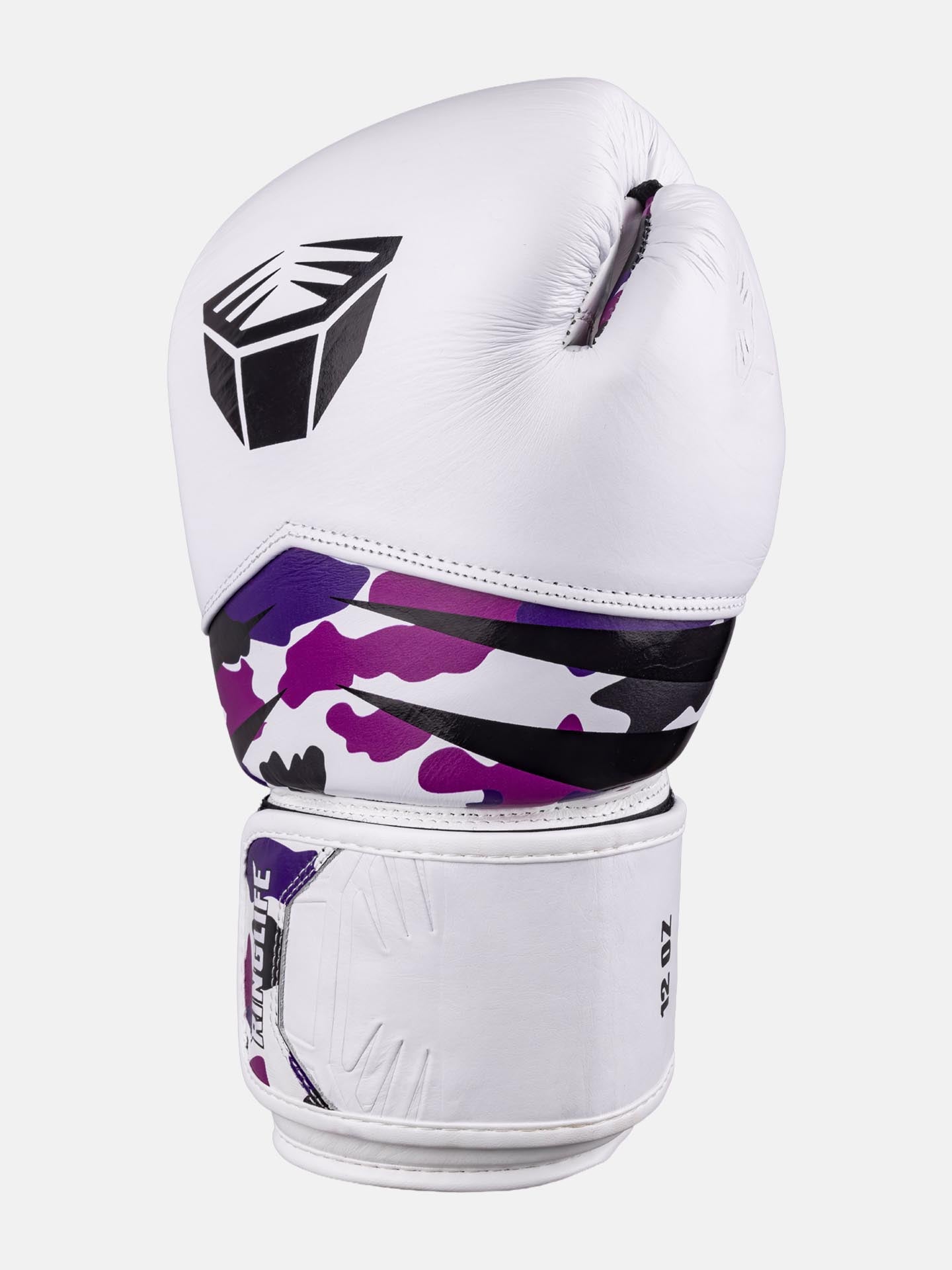 RINGLIFE Boxhandschuhe, Unit, weiß-lila-camo