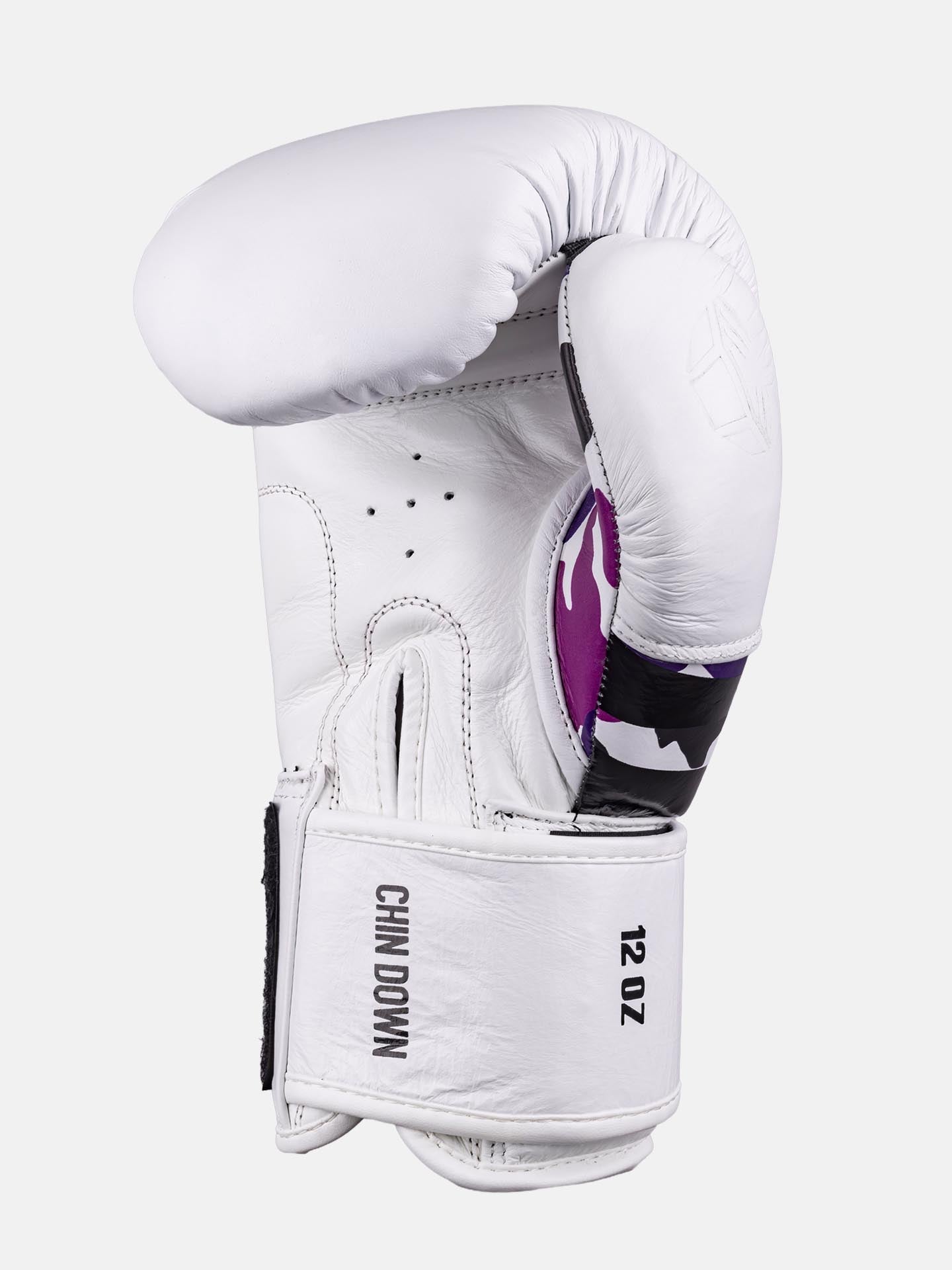 RINGLIFE Boxhandschuhe, Unit, weiß-lila-camo