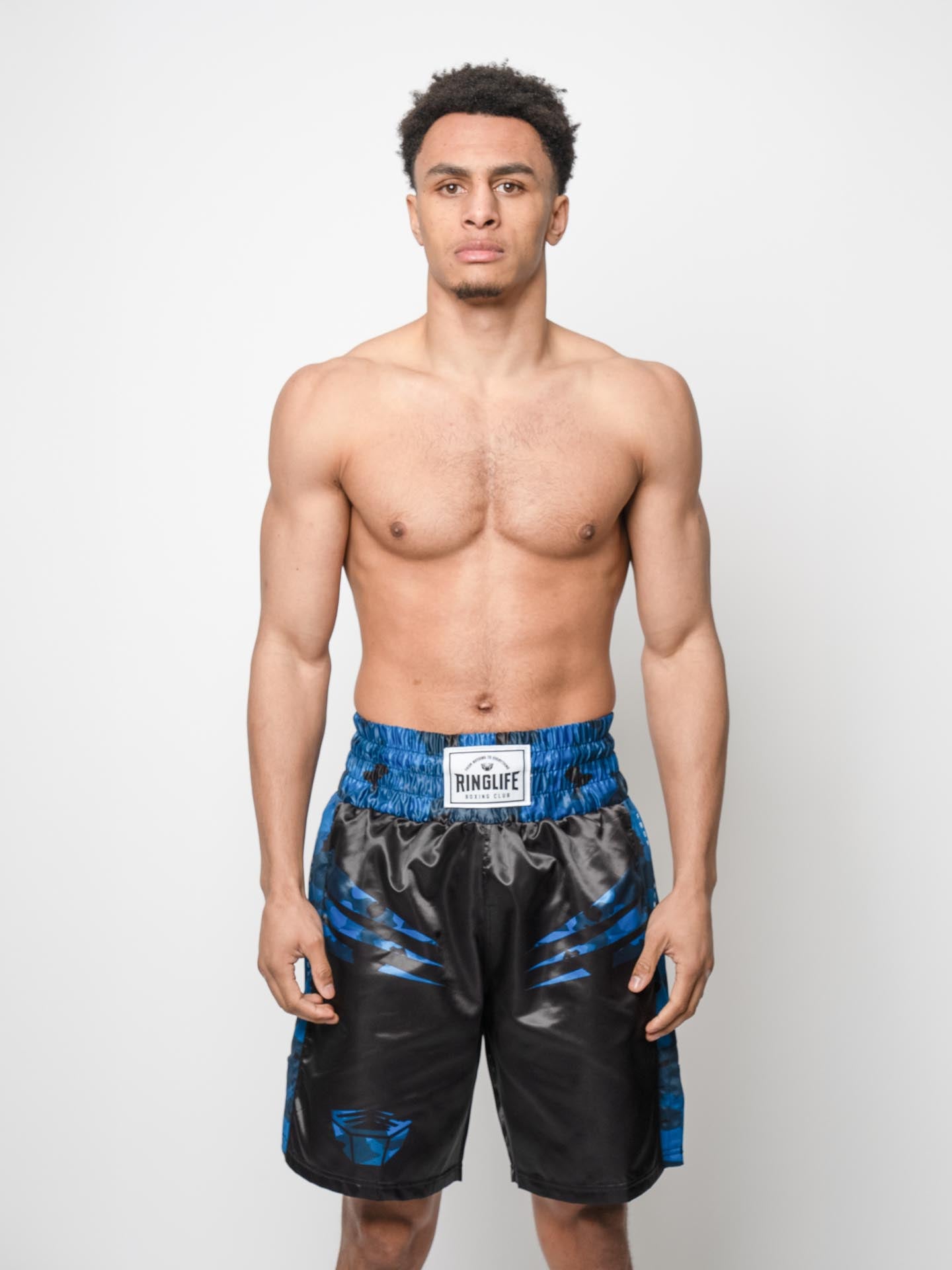 RINGLIFE Boxhosen, Unit, schwarz-blau camo