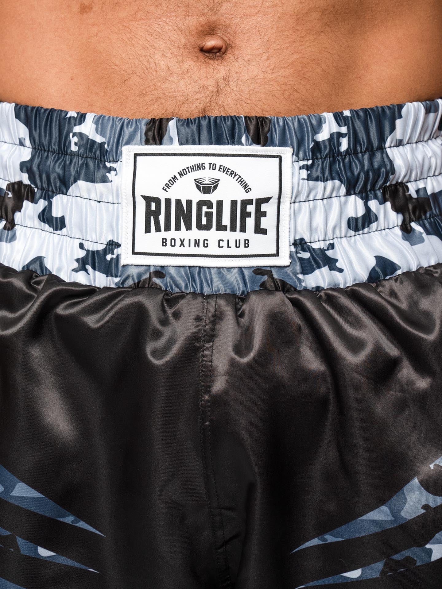 RINGLIFE Boxhosen, Unit, schwarz-grau camo