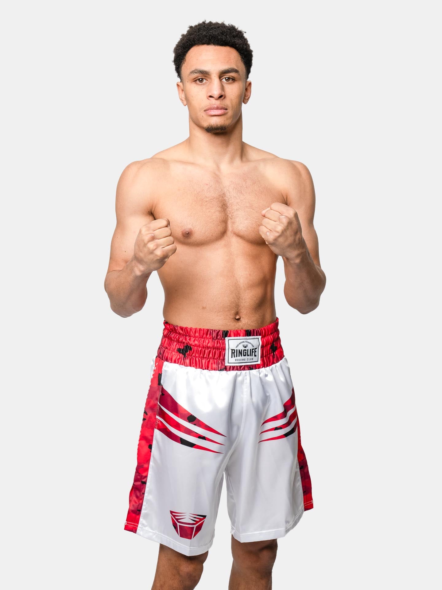 RINGLIFE Boxhosen, Unit, weiss-rot camo