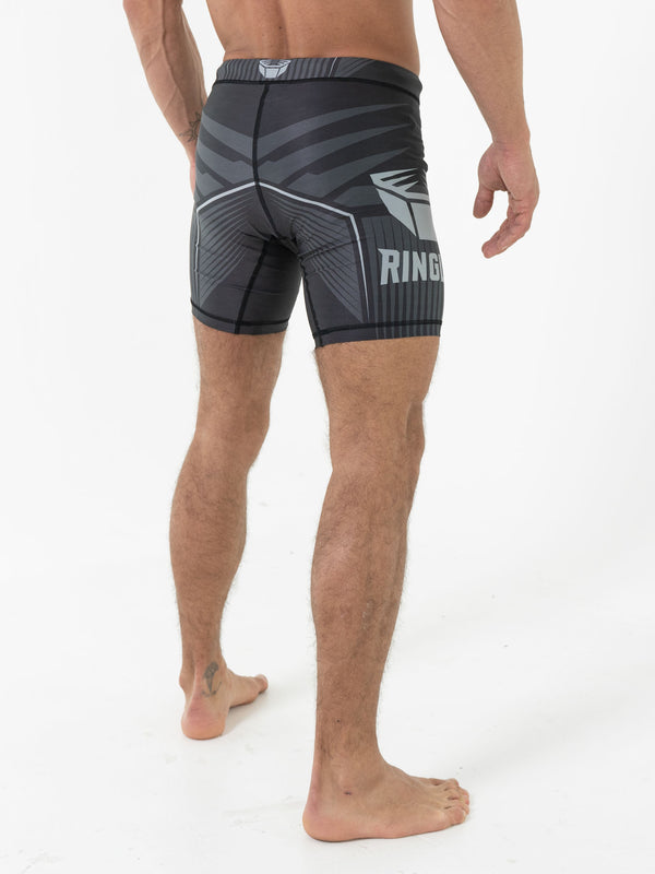 RINGLIFE Compression Shorts - Octaring schwarz-grau