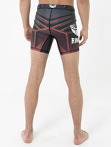 RINGLIFE Compression Shorts - Octaring schwarz-rot
