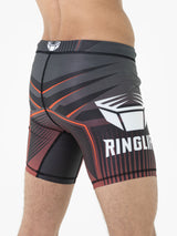 RINGLIFE Compression Shorts - Octaring schwarz-rot