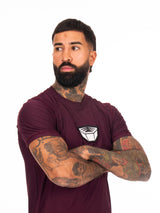 RINGLIFE Functional Shirt, RCS Classic, weinrot