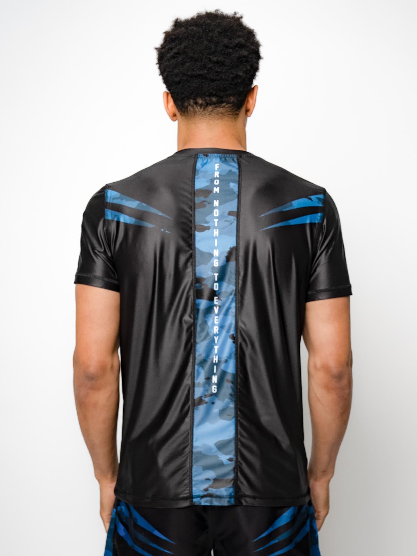 RINGLIFE Functional Shirt, Unit, schwarz-blau camo