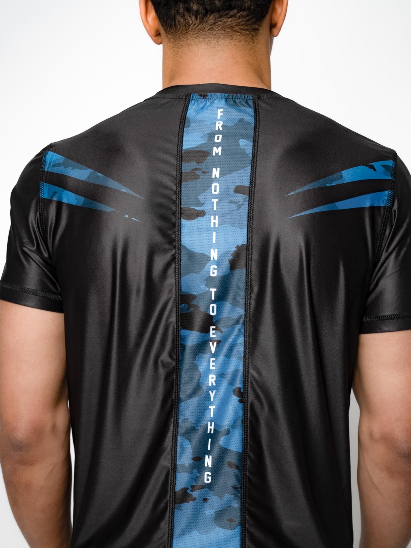 RINGLIFE Functional Shirt, Unit, schwarz-blau camo