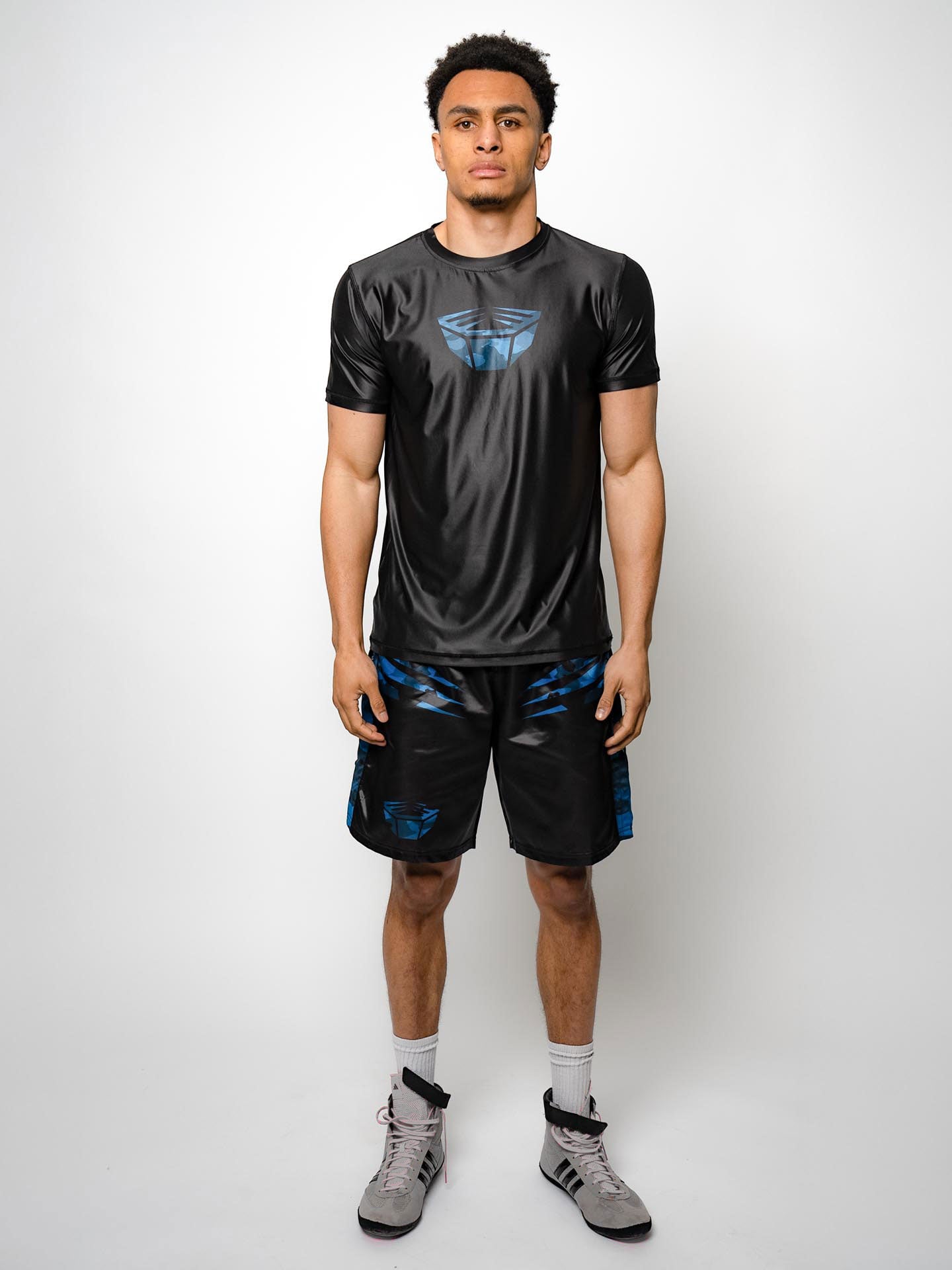 RINGLIFE Functional Shirt, Unit, schwarz-blau camo