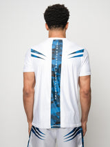 RINGLIFE Functional Shirt, Unit, weiss-blau camo