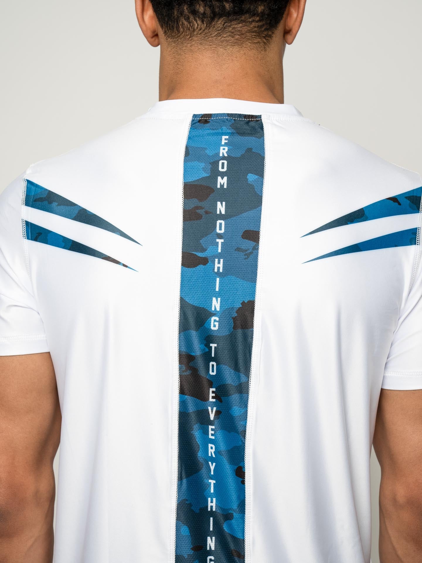 RINGLIFE Functional Shirt, Unit, weiss-blau camo