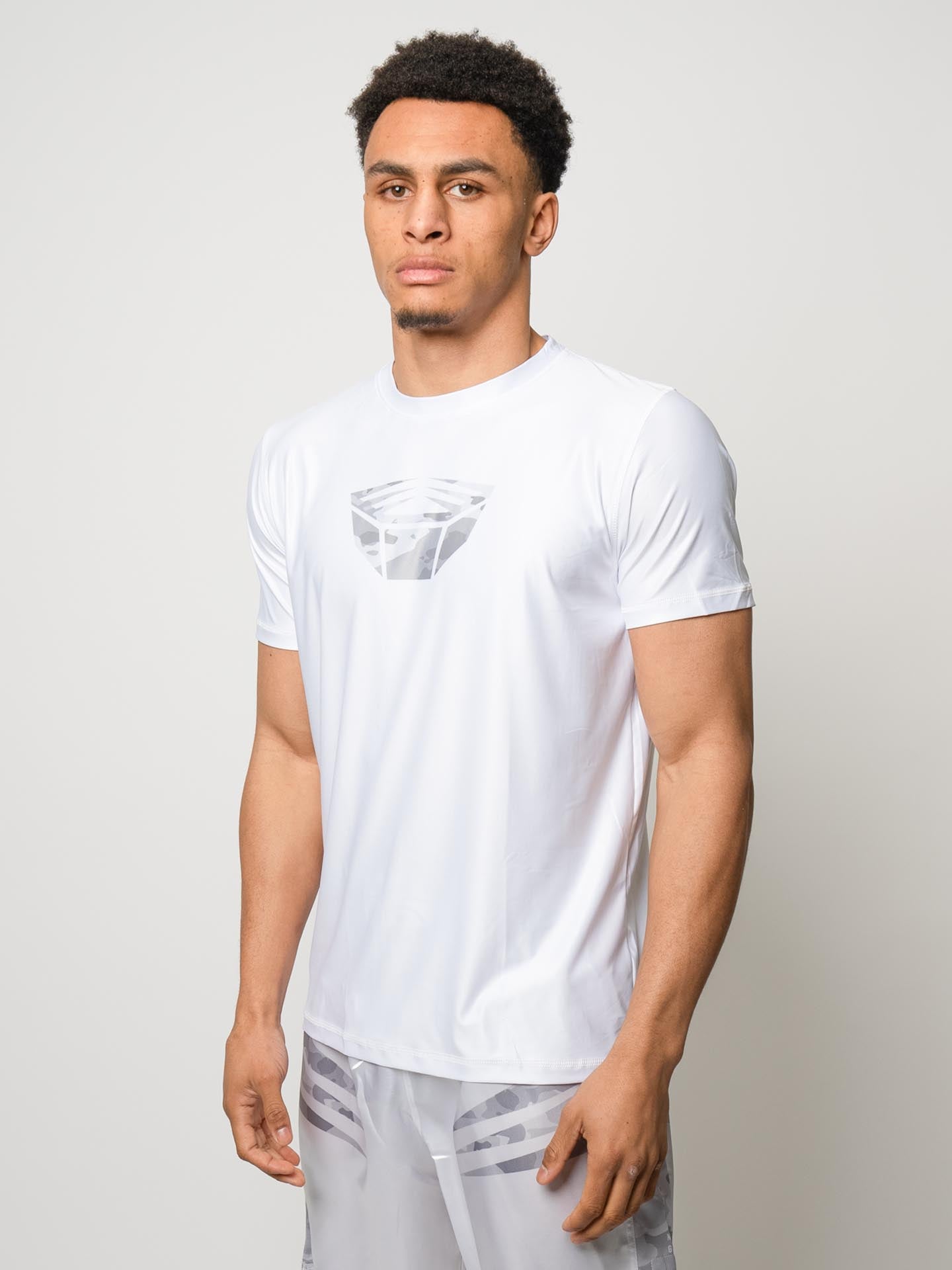 RINGLIFE Functional Shirt, Unit, weiss-grau camo