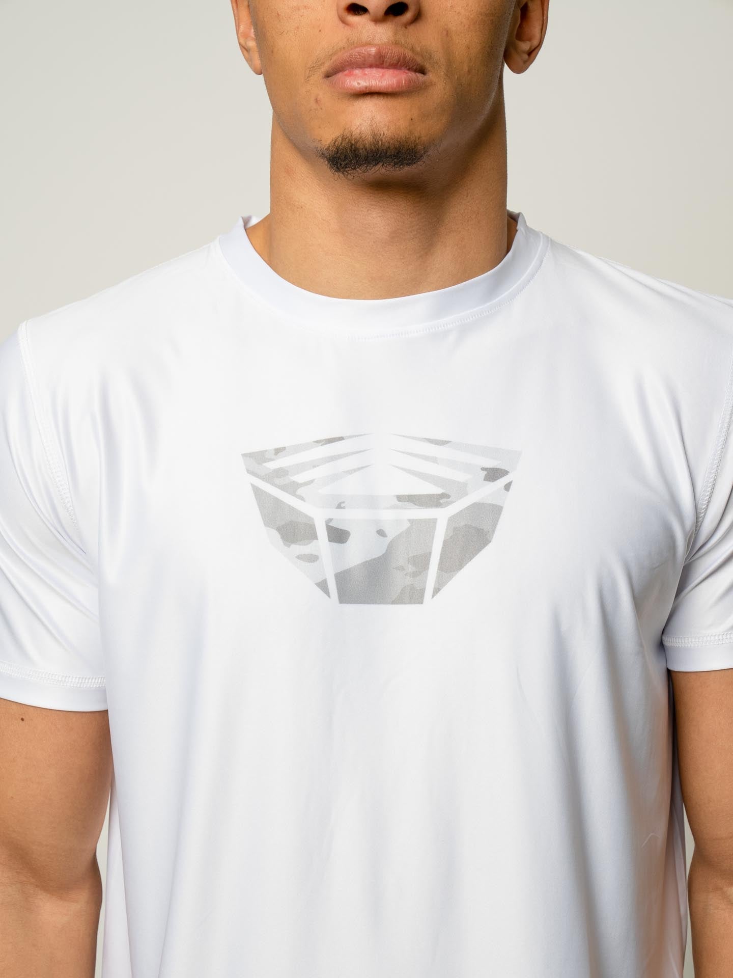 RINGLIFE Functional Shirt, Unit, weiss-grau camo