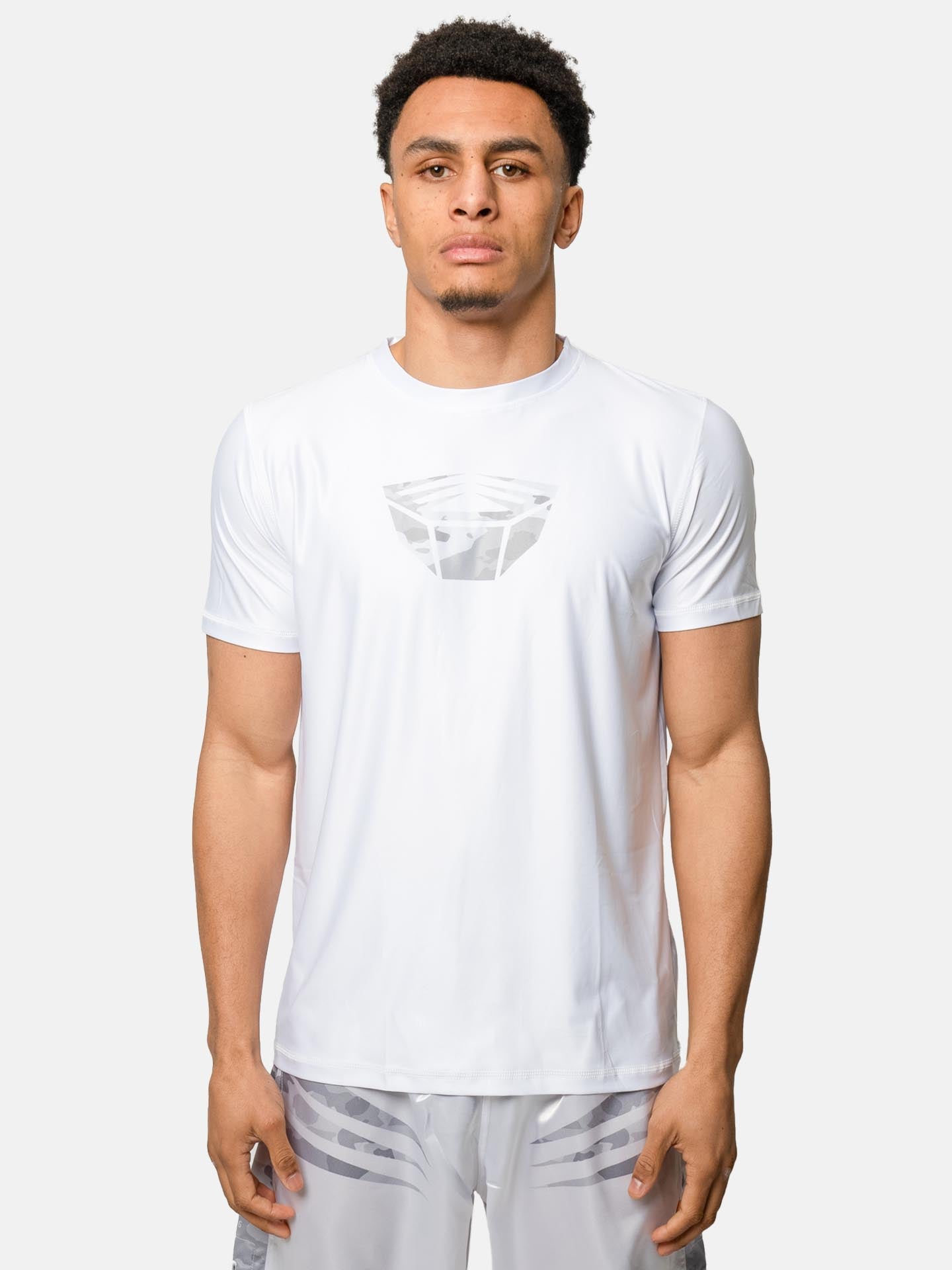 RINGLIFE Functional Shirt, Unit, weiss-grau camo