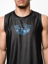 RINGLIFE Functional Tank Top, Unit, schwarz-blau camo