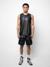 RINGLIFE Functional Tank Top, Unit, schwarz-blau camo