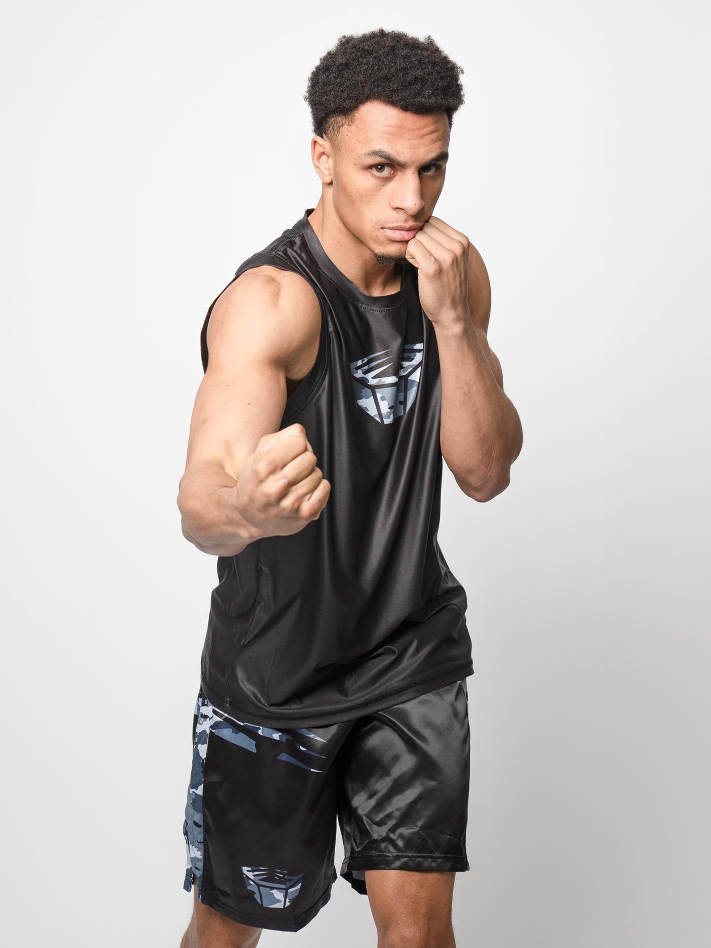 RINGLIFE Functional Tank Top, Unit, schwarz-grau camo