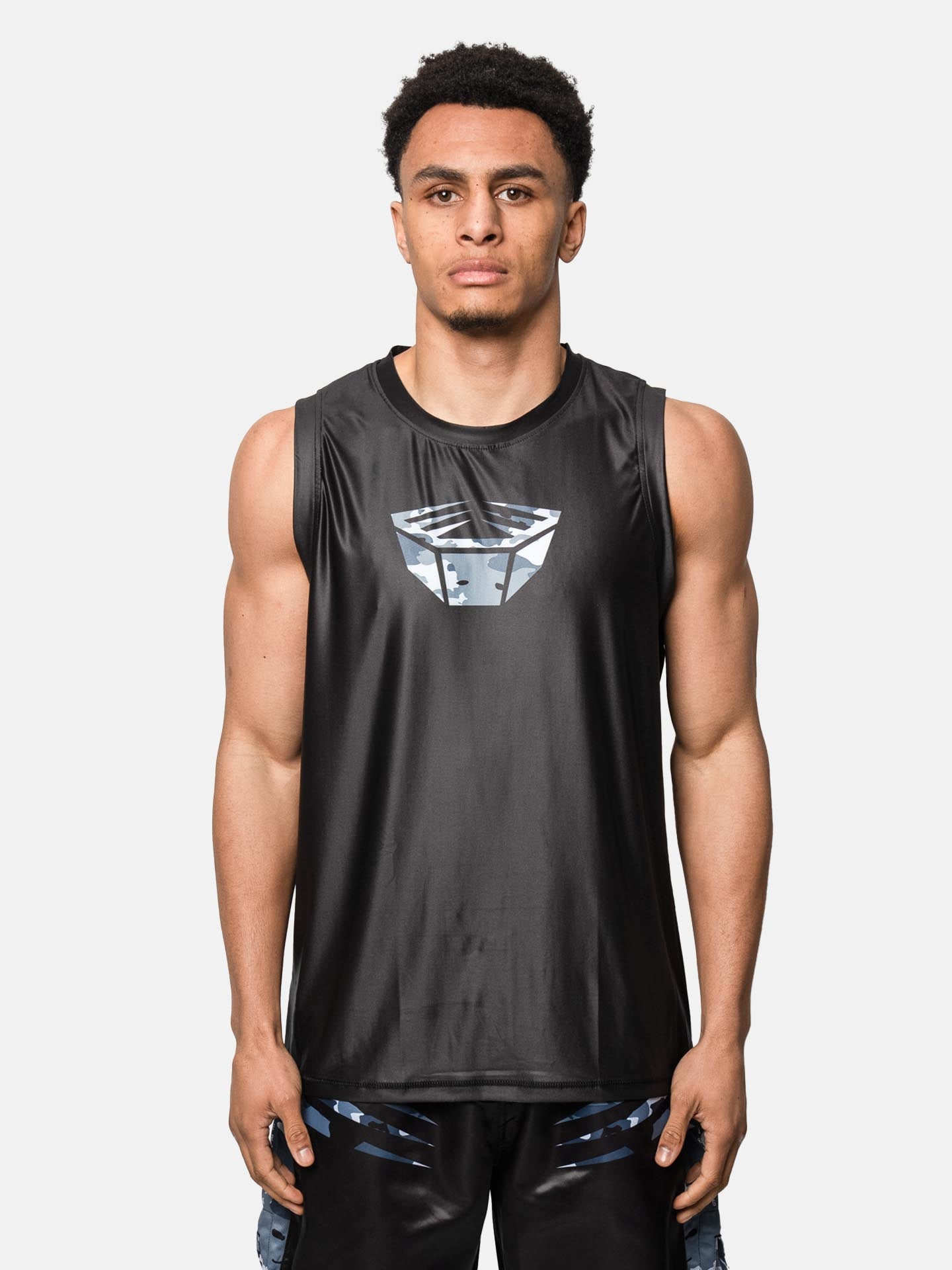 RINGLIFE Functional Tank Top, Unit, schwarz-grau camo