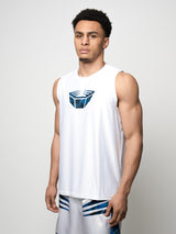 RINGLIFE Functional Tank Top, Unit, weiss-blau camo
