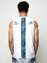 RINGLIFE Functional Tank Top, Unit, weiss-blau camo
