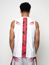 RINGLIFE Functional Tank Top, Unit, weiss-rot camo