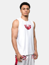 RINGLIFE Functional Tank Top, Unit, weiss-rot camo