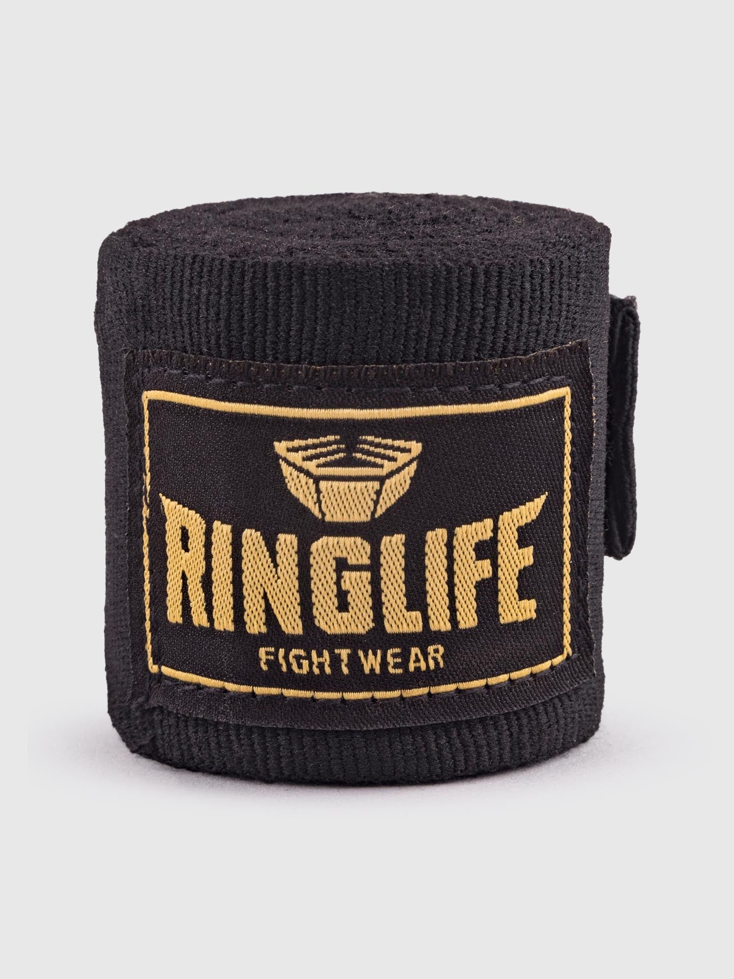 RINGLIFE Boxbandagen, Logo, 2,5 m, schwarz