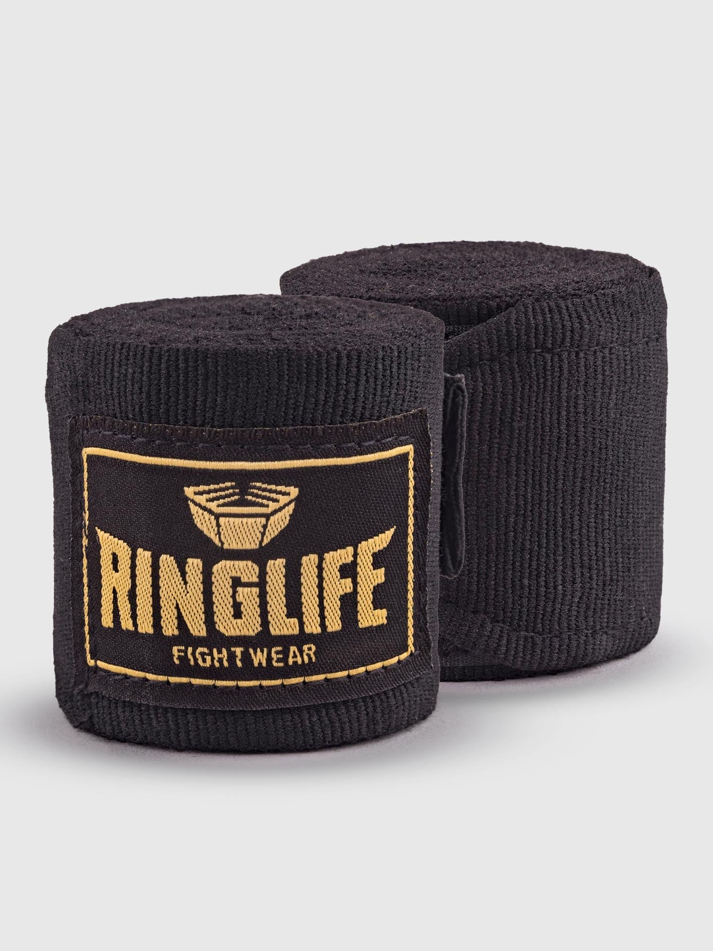 RINGLIFE Boxbandagen, Logo, 2,5 m, schwarz