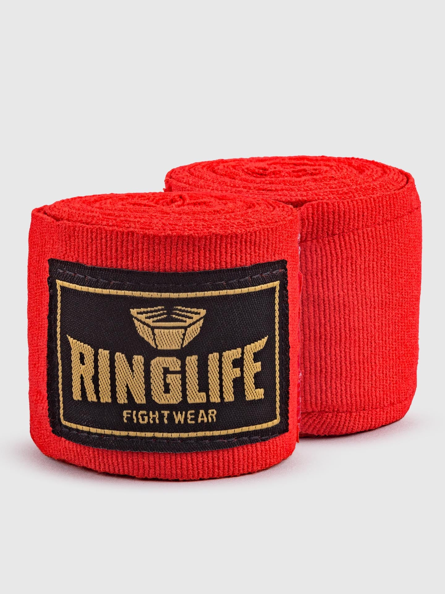 RINGLIFE Boxbandagen, Logo, 2,5 m, rot